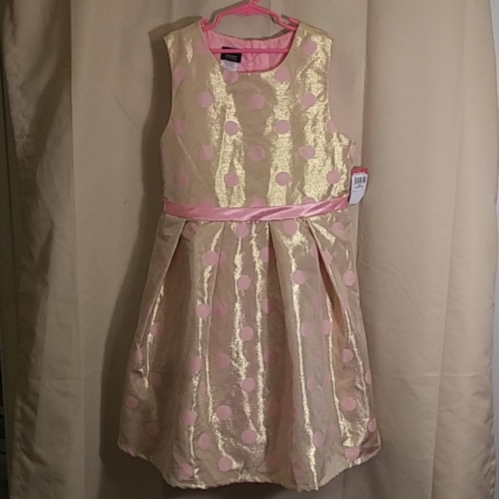 Formal girls pink and dress